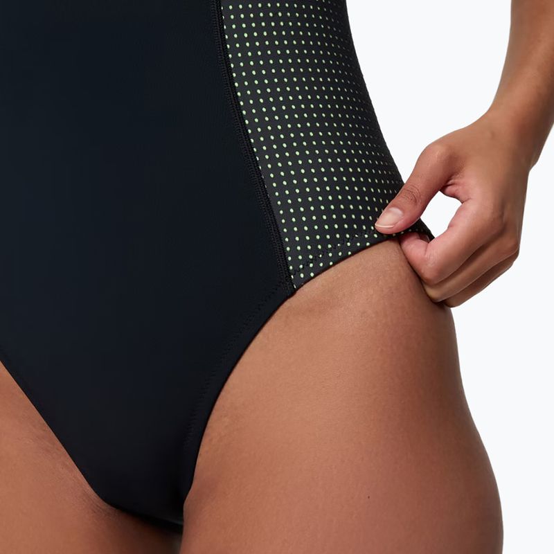 Costum de înot întreg pentru femei Speedo Scuba Flex Hydrasuit black/pale clover 5