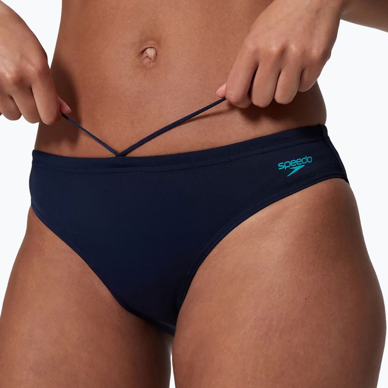 Costum de înot din două piese pentru femei Speedo Hyperboom Butterfly Back peacoat/deep sapphire 5