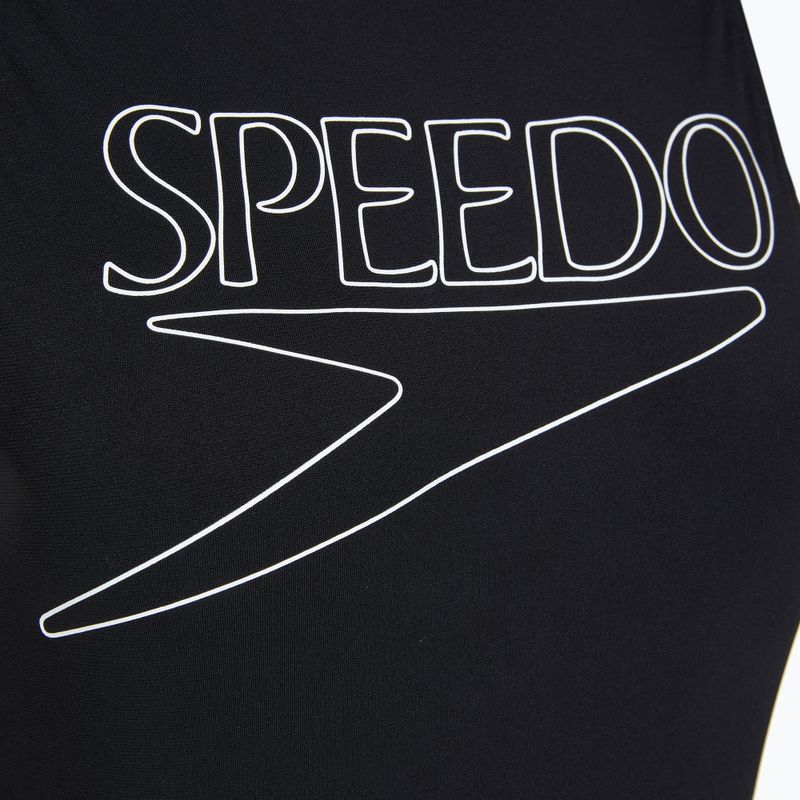 Costum de baie întreg pentru femei Speedo Endurance+ Logo Hydrasuit anthracite 5