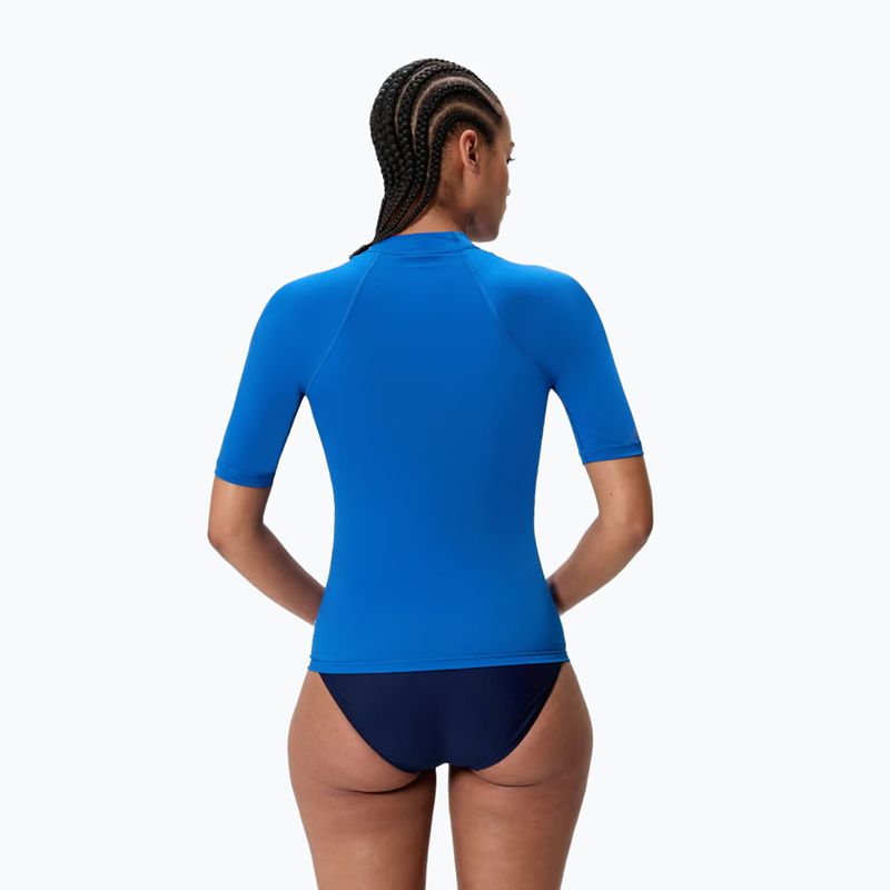 Tricou de înot pentru femei Speedo Endurance+ Rash Guard Turkish Sea 2