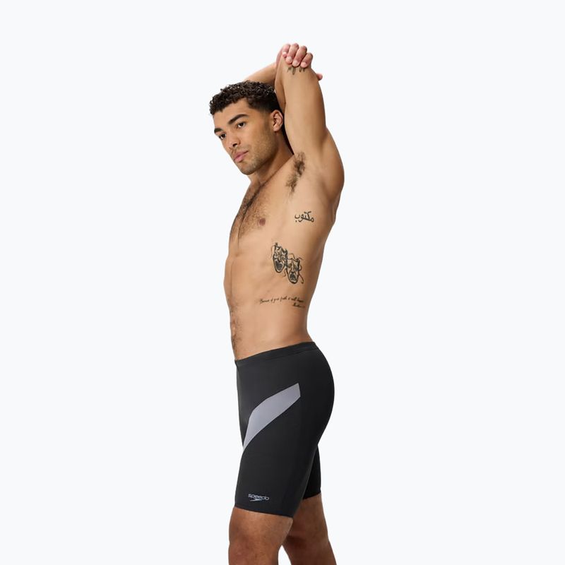 Jammer de înot pentru bărbați Speedo Hyperboom anthracite/coin grey 3