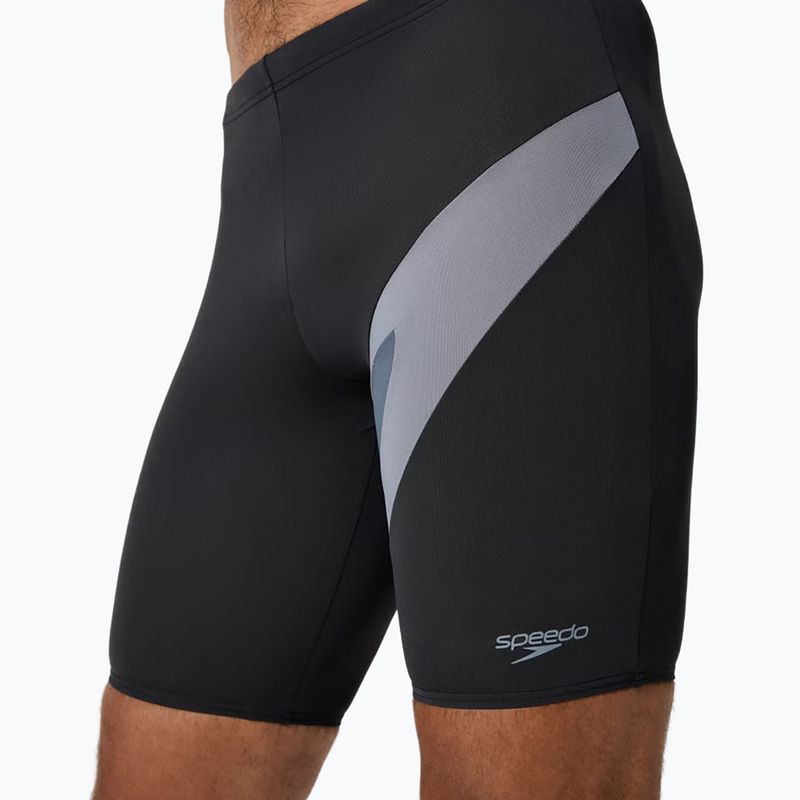 Jammer de înot pentru bărbați Speedo Hyperboom anthracite/coin grey 5