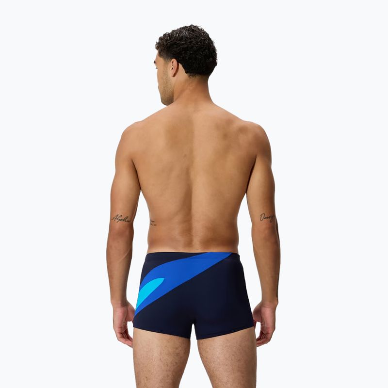 Boxeri de înot pentru bărbați Speedo Hyperboom Aquashort peacoat/deep sapphire 2