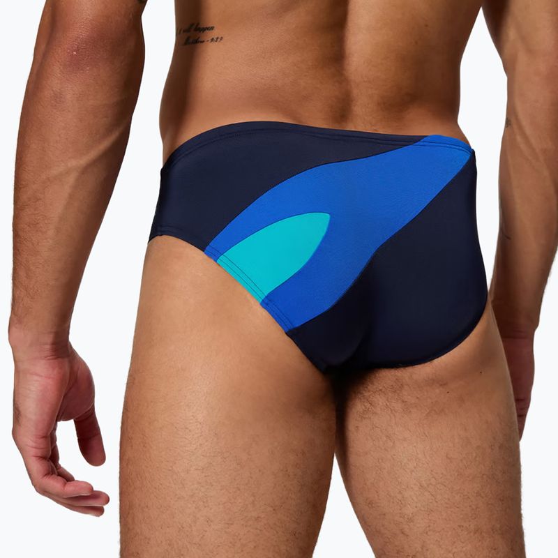 Slipuri de înot pentru bărbați Speedo Hyperboom Brief peacoat/deep sapphire 5