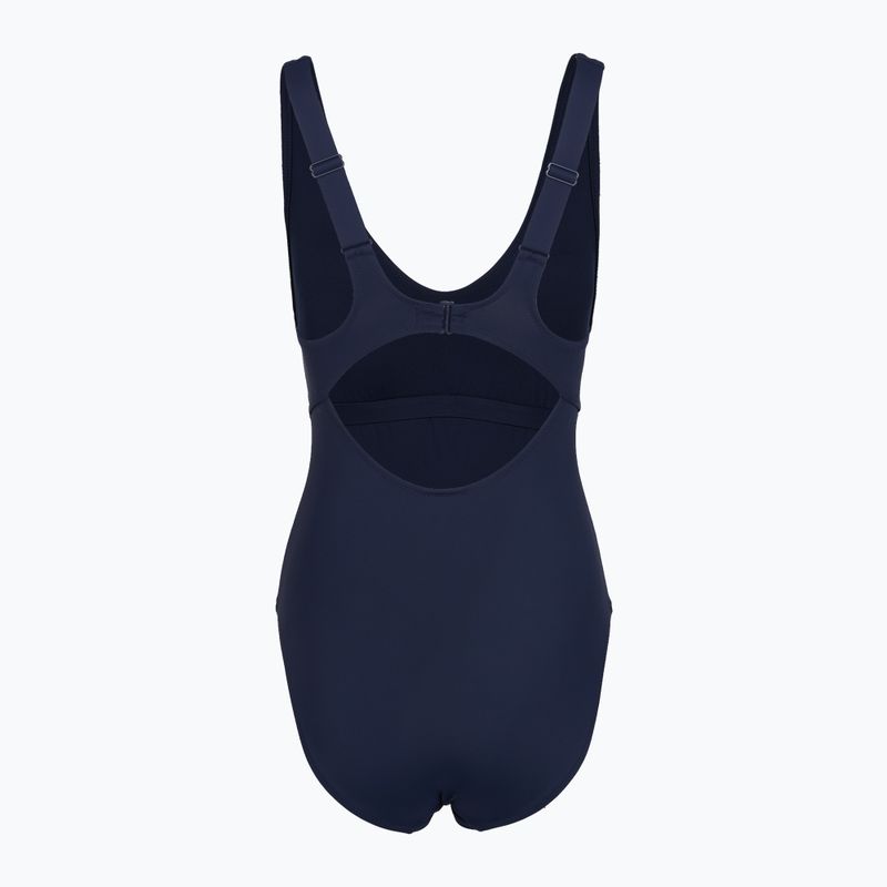 Costum de baie întreg pentru femei Speedo Sculpture Butterfly Back peacoat 2
