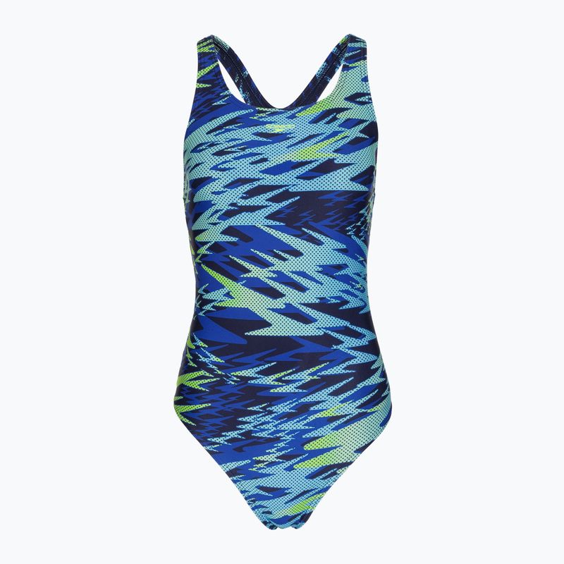 Costum de baie întreg pentru femei Speedo Hyperboom Print Medalist peacoat 6