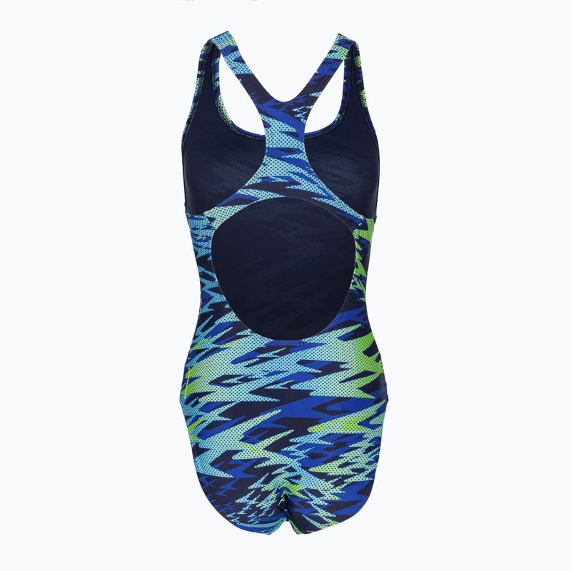 Costum de baie întreg pentru femei Speedo Hyperboom Print Medalist peacoat 7
