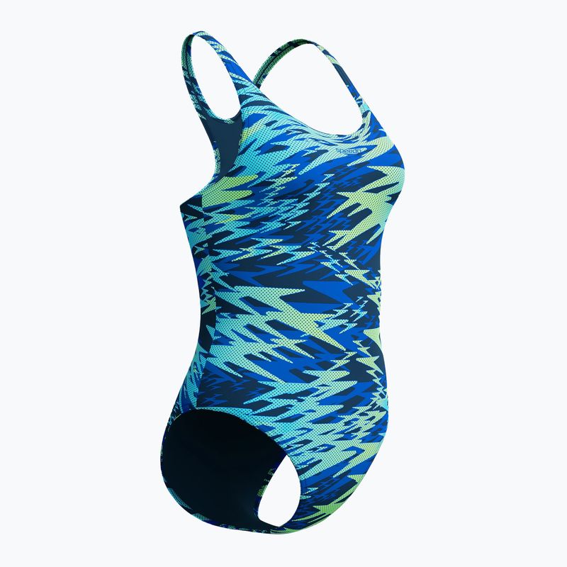 Costum de baie întreg pentru femei Speedo Hyperboom Print Medalist peacoat 7