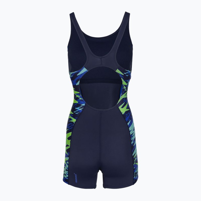 Costum de baie întreg pentru femei Speedo Hyperboom Splice Muscleback Legsuit peacoat/sapphire 2