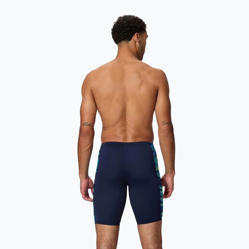 Jammer de înot pentru bărbați Speedo Hyper Boom splice peacoat/deep sapphire 2