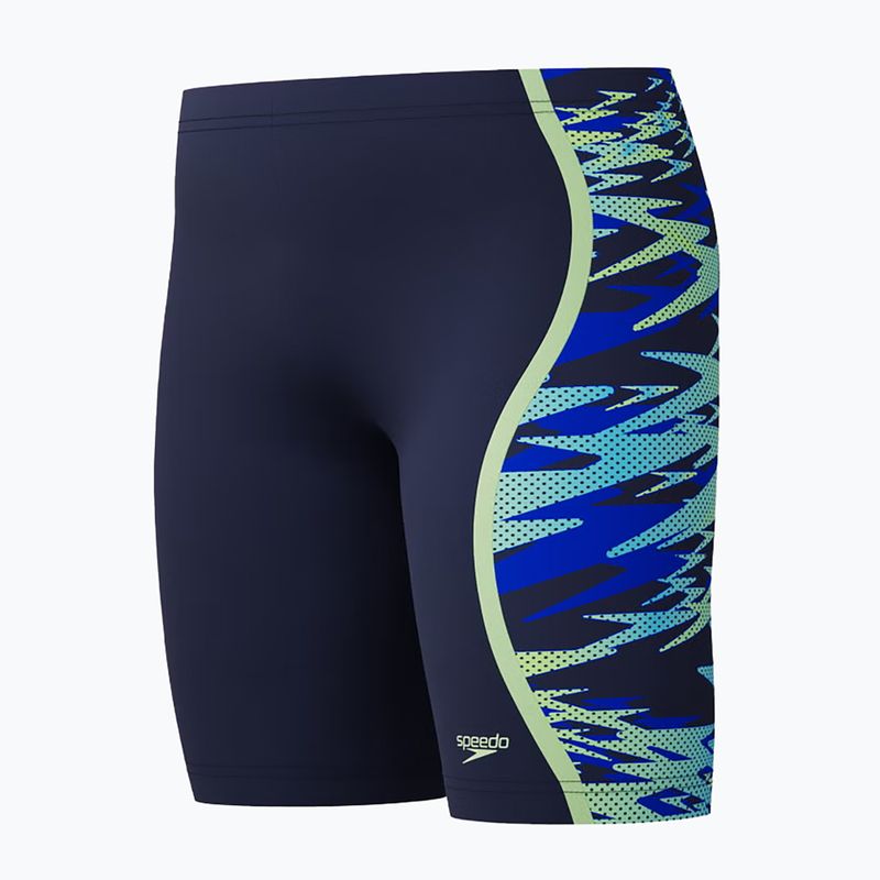 Jammer de înot pentru copii Speedo Hyper Boom splice peacoat/deep sapphire 3