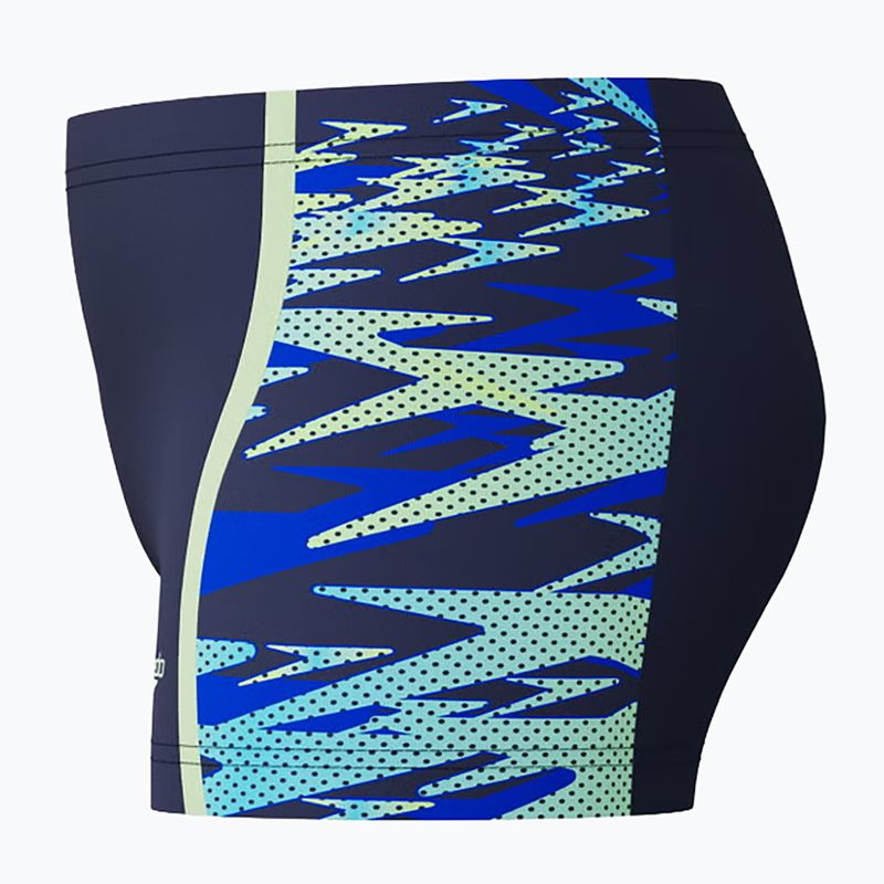 Boxeri de înot Speedo Hyperboom Splice Aquashort peacoat/deep sapphire 4