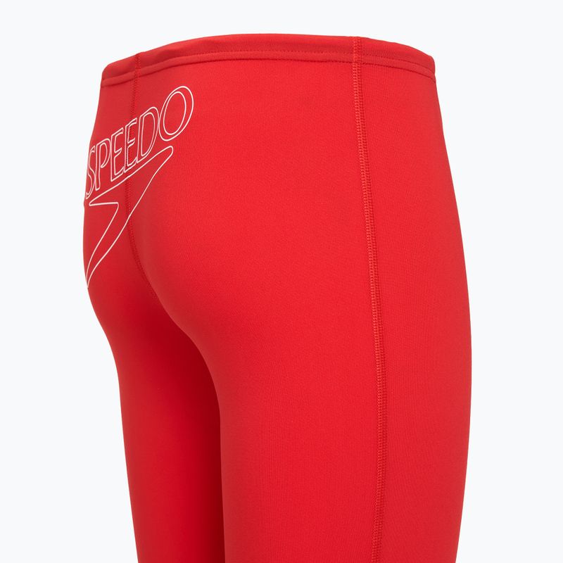 Jammer de înot pentru copii Speedo Endurance+ Logo Jammer high risk red 4
