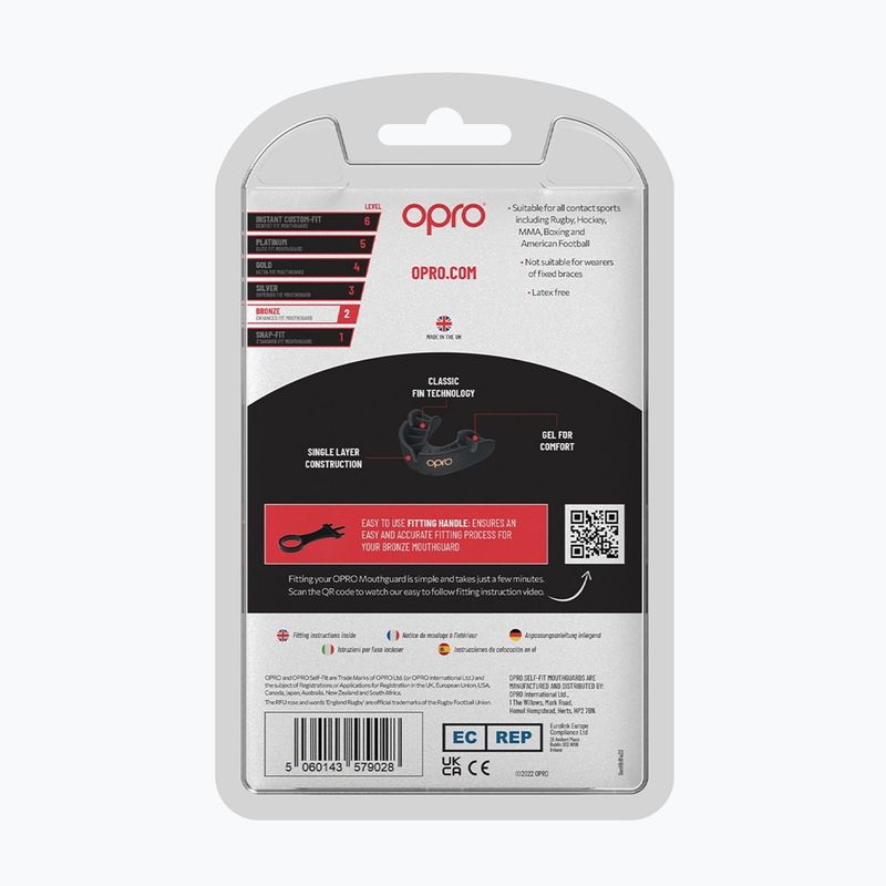 Opro GEN5 de protecție a maxilarului negru 9028-BRONZE 3