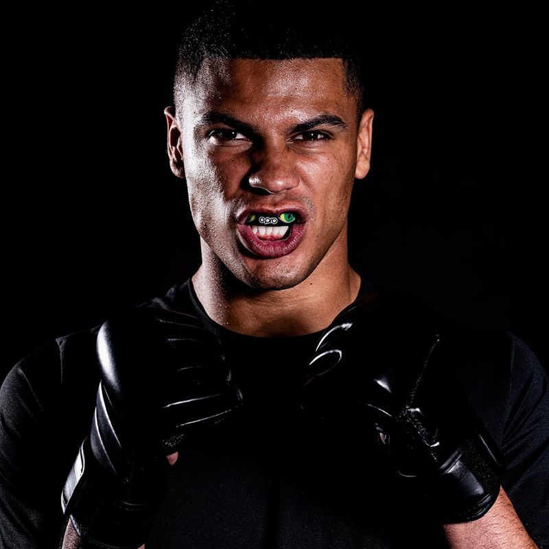 Protector maxilar Opro Instant Custom Fit Eyes black/green 4