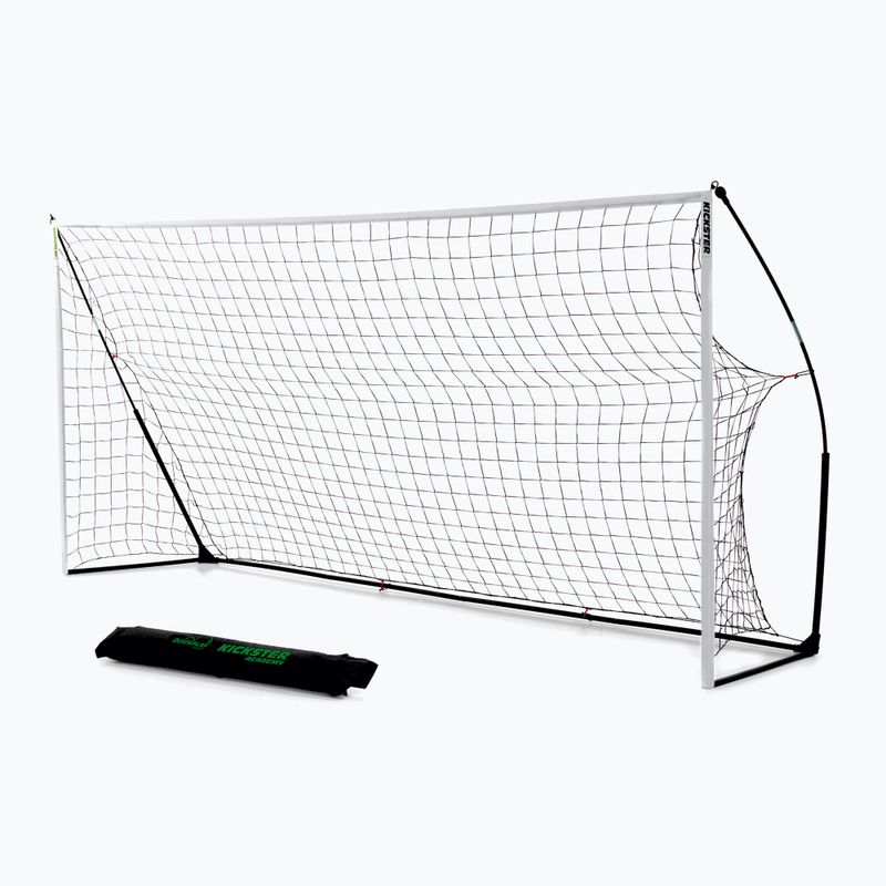 QuickPlay Kickster Academy poartă de fotbal 365 x 180 cm alb/negru 2