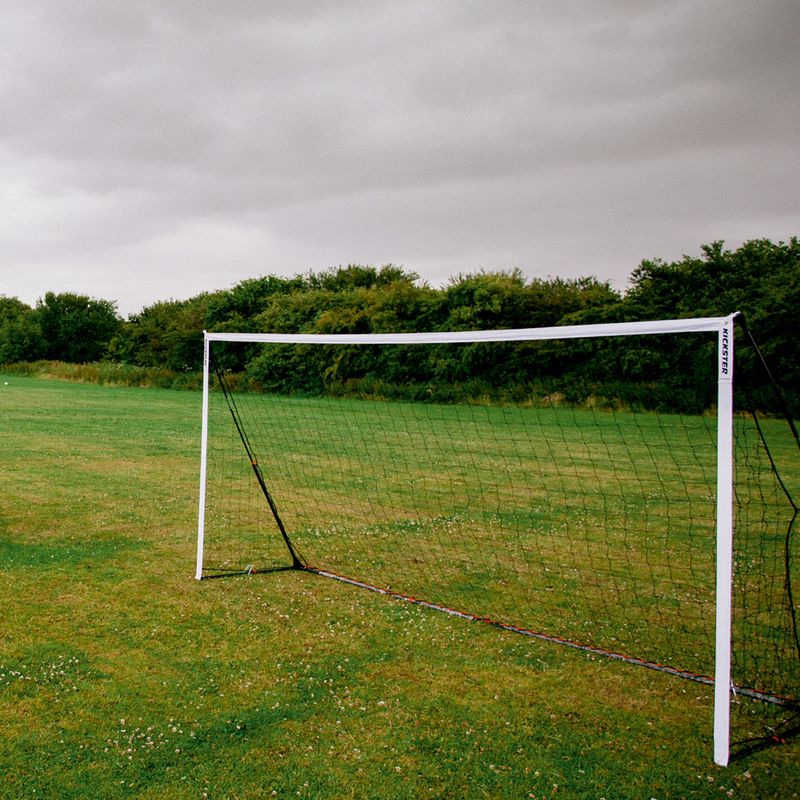 QuickPlay Kickster Academy poartă de fotbal 365 x 180 cm alb/negru 10