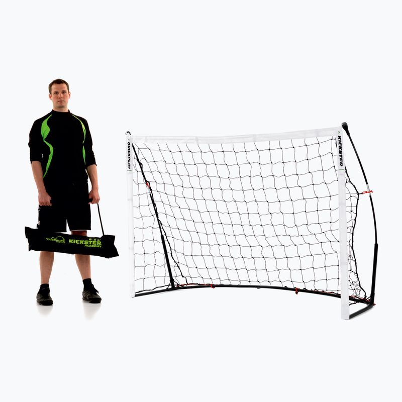 Poartă de fotbal QuickPlay Kickster Academy 180 x 120 cm albă QP2218 4