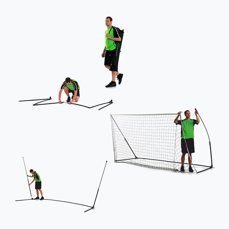 Poartă de fotbal Quickplay Kickster 500 x 200 cm black/white 4