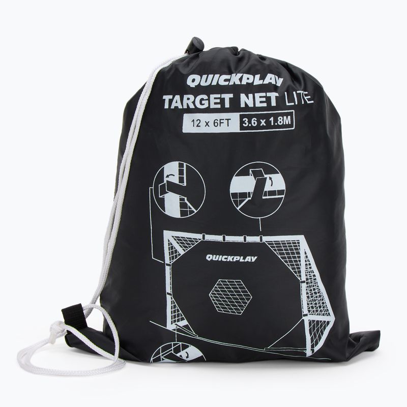 Plasă cu țintă QuickPlay Target Net Light 360 x 120 cm black