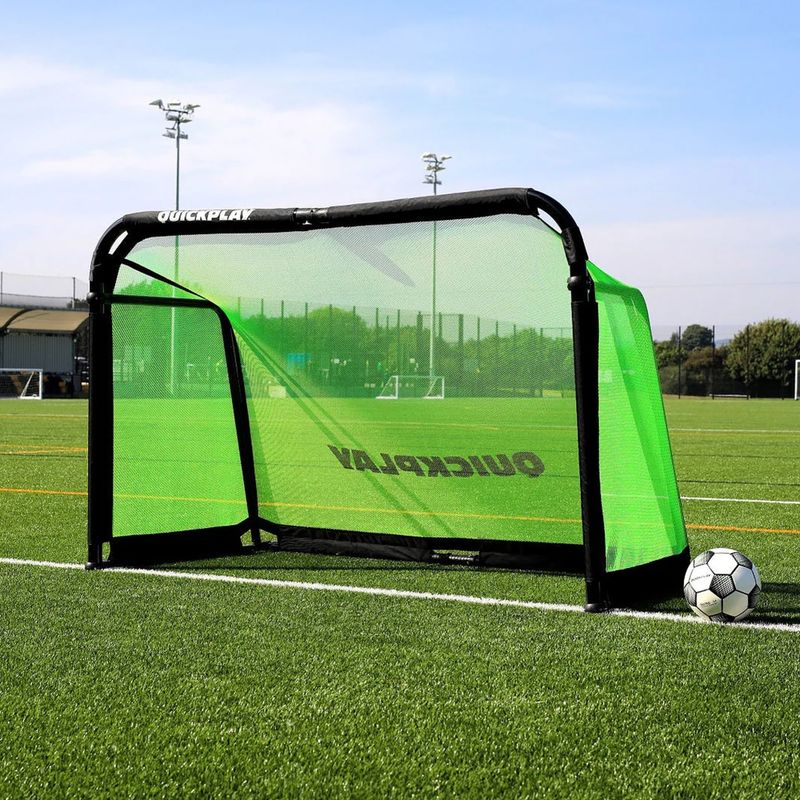 Poartă de fotbal Quickplay Pro Alu Training 150 x 100 cm black/green 4