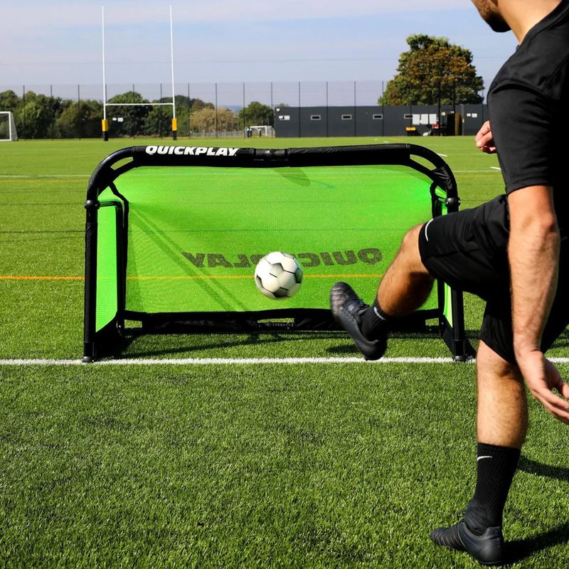 Poartă de fotbal Quickplay Pro Alu Training 180 x 120 cm black/green 6