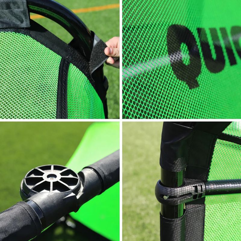 Poartă de fotbal Quickplay Pro Alu Training 180 x 120 cm black/green 9