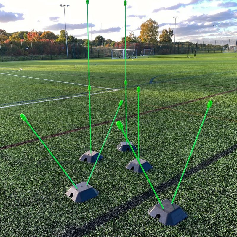 Bețe de antrenament QuickPlay Agility Poles 10 szt. green 3