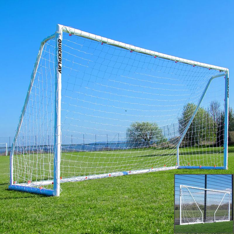 Poartă de fotbal  QuickPlay Q-Fold Match 500 x 200 cm white 3