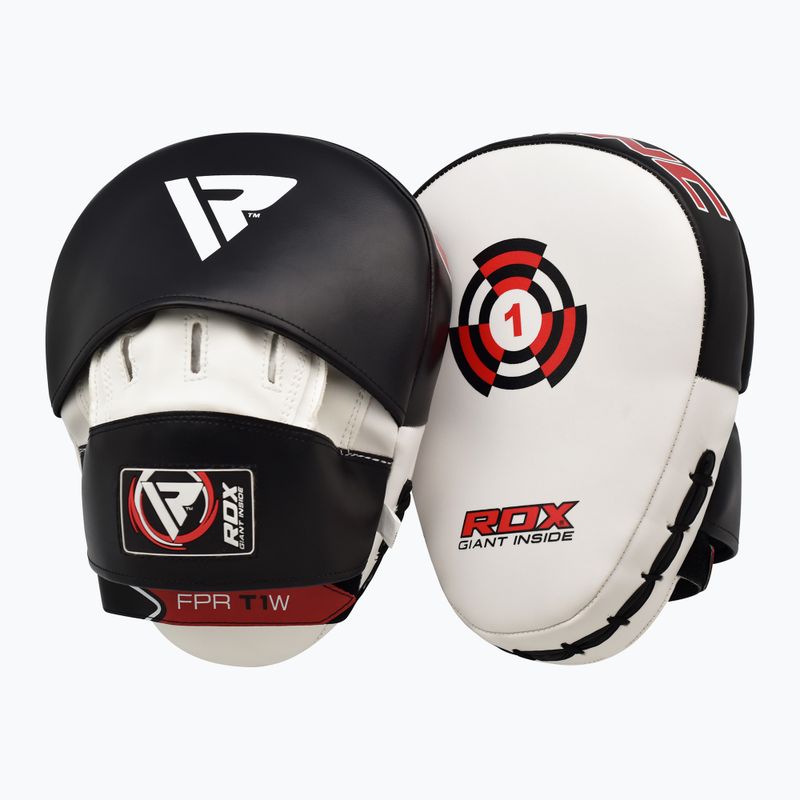 RDX Focus Pad T1 alb/negru discuri de antrenament RDX Focus Pad T1 alb/negru 3
