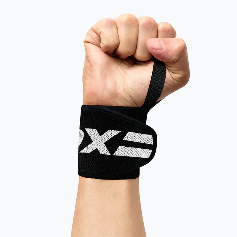 Suport pentru încheietura mâinii RDX Gym Wrist Wrap Pro negru WAH-W2B 6