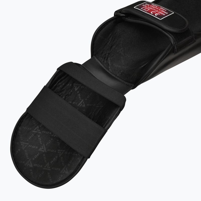 Apărători pentru tibie RDX T1 Shin Instep Guards black 6