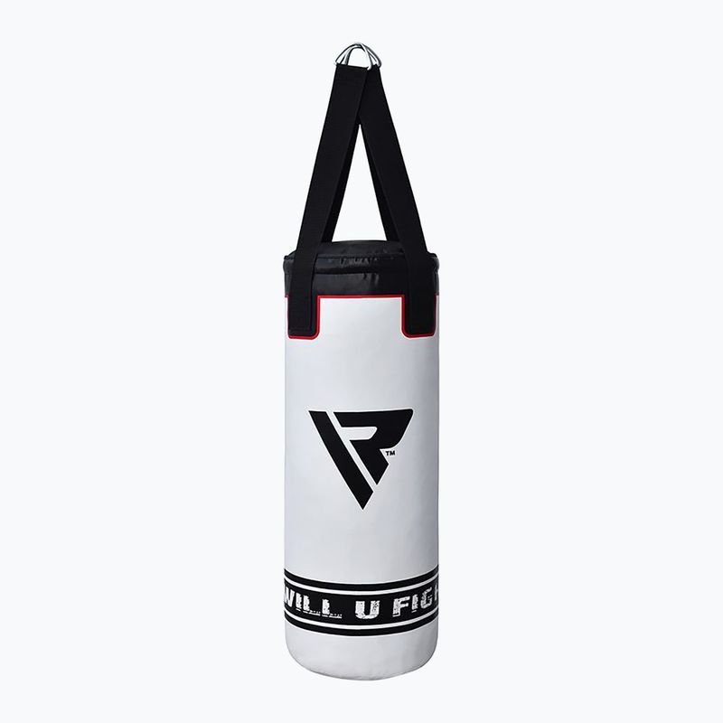 RDX Punch Bag 2Pcs sac de box pentru copii + mănuși set alb 3JPB-4W-2FT 4