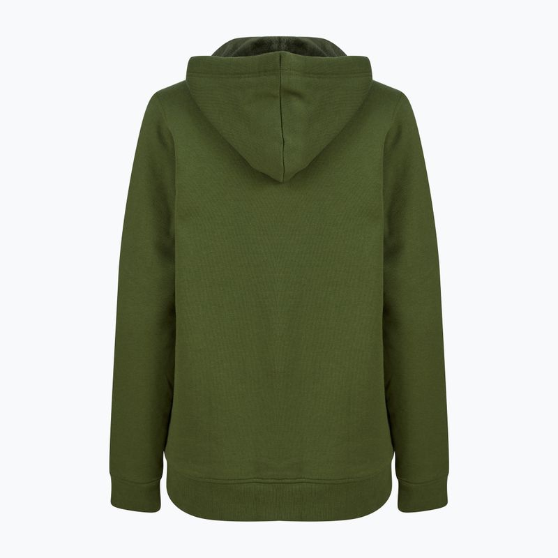 Bluză pentru femei Navitas Lily Sherpa Zip Hoody green 2