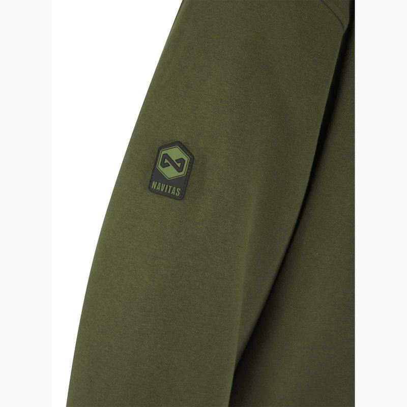 Bluză pentru bărbați Navitas Sherpa Zip Hoody green 3