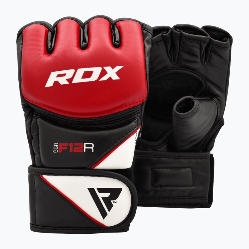 Mănuși de grappling  RDX Glove New Model GGRF-12R red