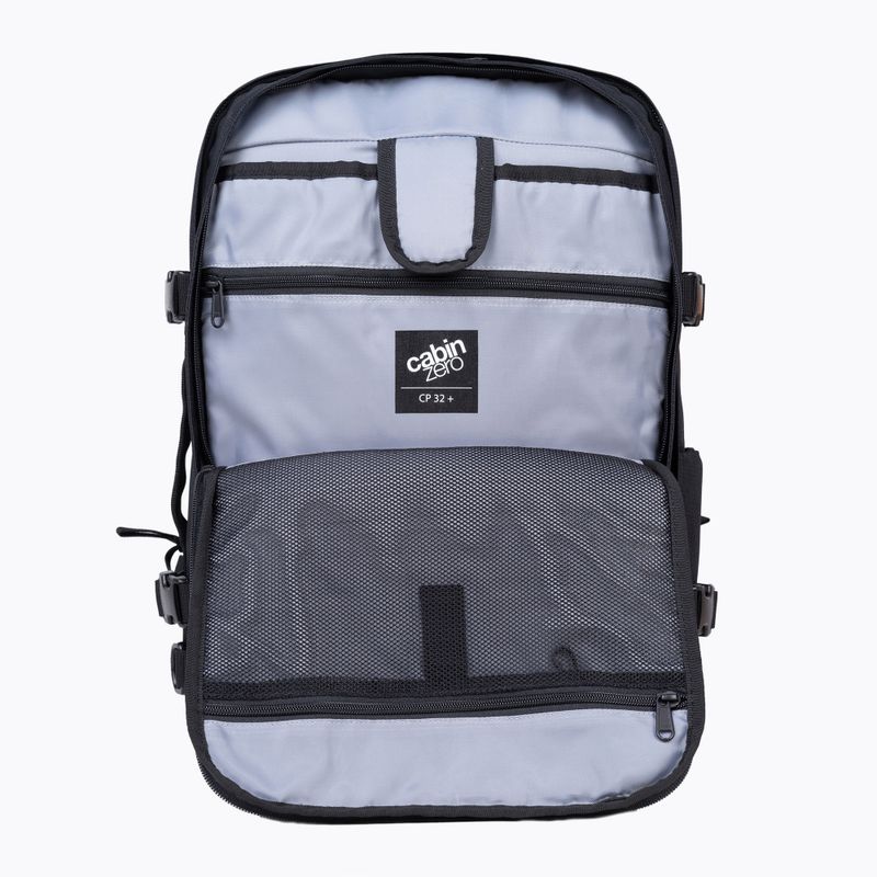 Rucsac de călătorie CabinZero Classic Pro 32 l absolute black 8