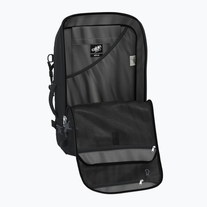 Rucsac de călătorie CabinZero Adventure 42 l absolute black 8