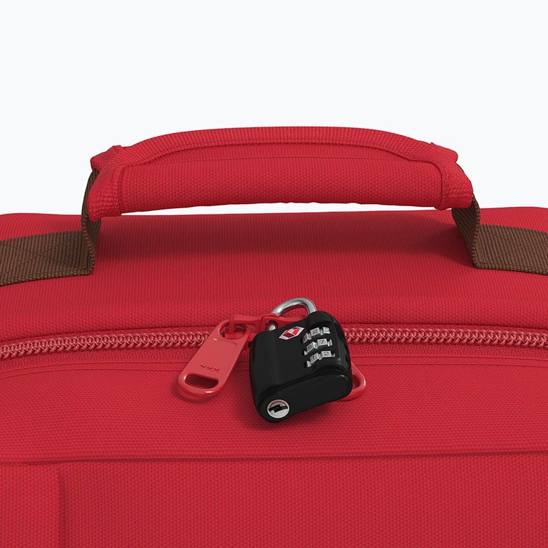 Rucsac turistic CabinZero Classic 44 l london red 8