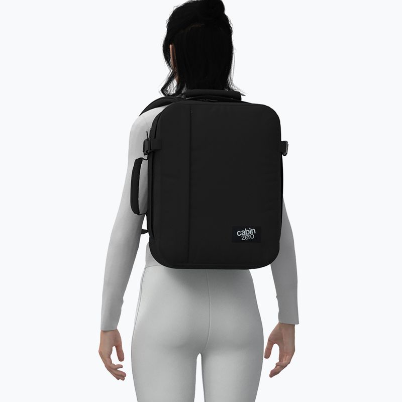 Rucsac de călătorie CabinZero Classic Tech 28 l absolute black 14