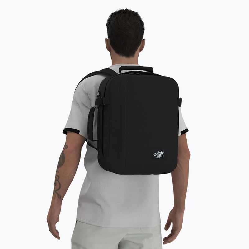 Rucsac de călătorie CabinZero Classic Tech 28 l absolute black 15