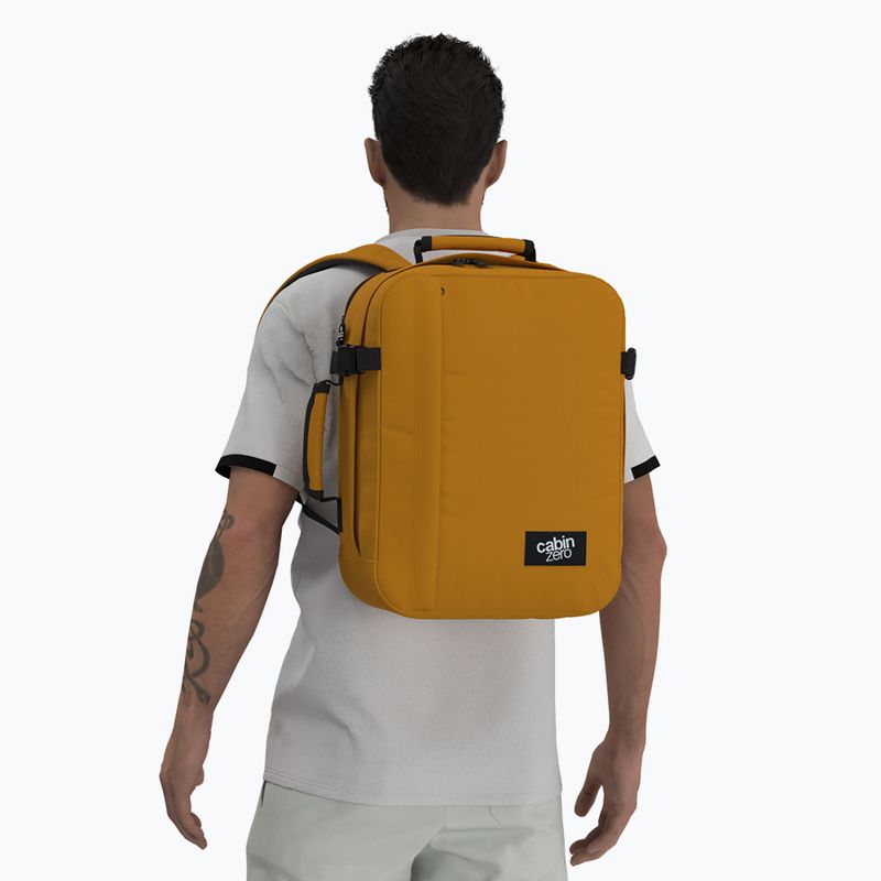 Rucsac turistic CabinZero Classic Tech 28 l orange chill 14