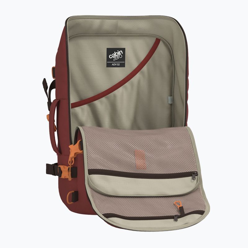 Rucsac de călătorie CabinZero Adventure 32 l sangria red 7