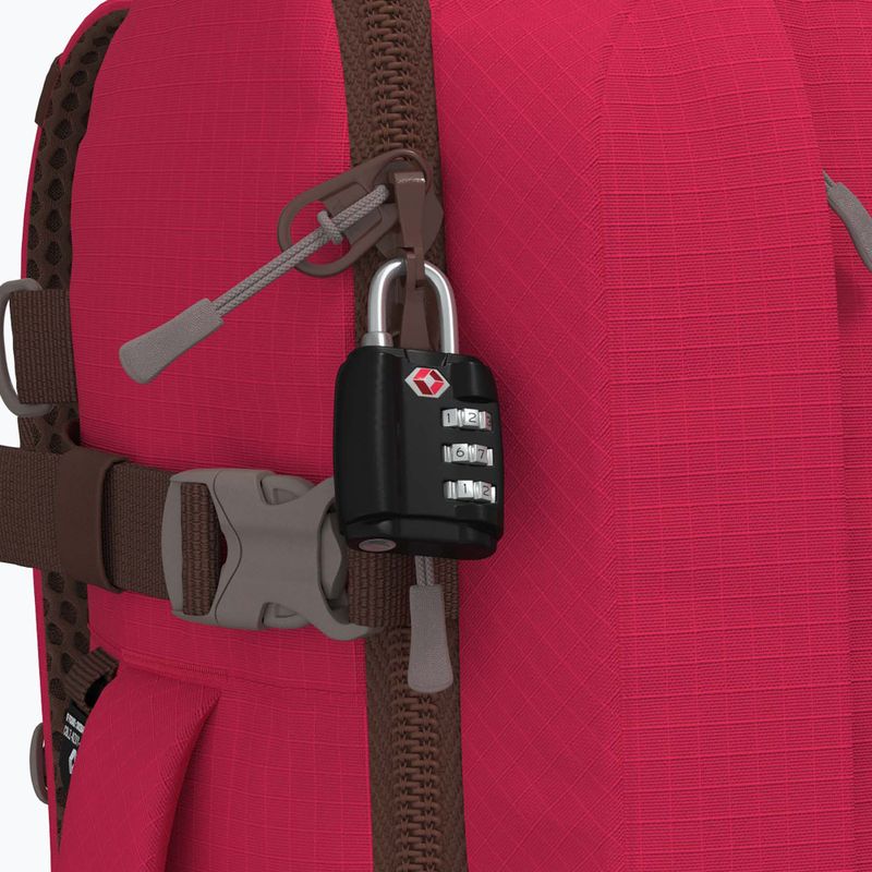 Rucsac de călătorie CabinZero Adventure 32 l miami magenta 8