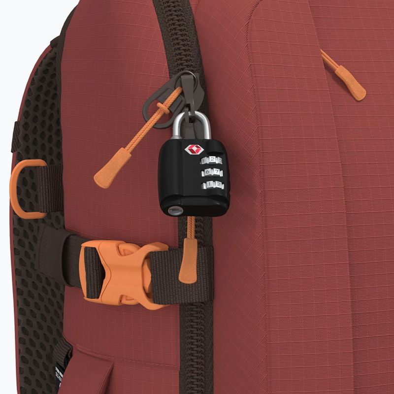 Rucsac de călătorie CabinZero Adventure 42 l sangria red 9