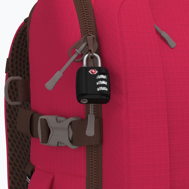 Rucsac de călătorie CabinZero Adventure 42 l miami magenta 9