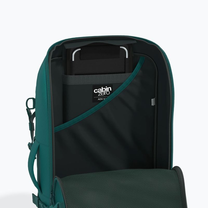 Rucsac de călătorie CabinZero Adventure 42 l kerala green 9