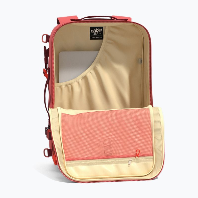 Rucsac turistic CabinZero Classic Plus 42 l peach valley 9