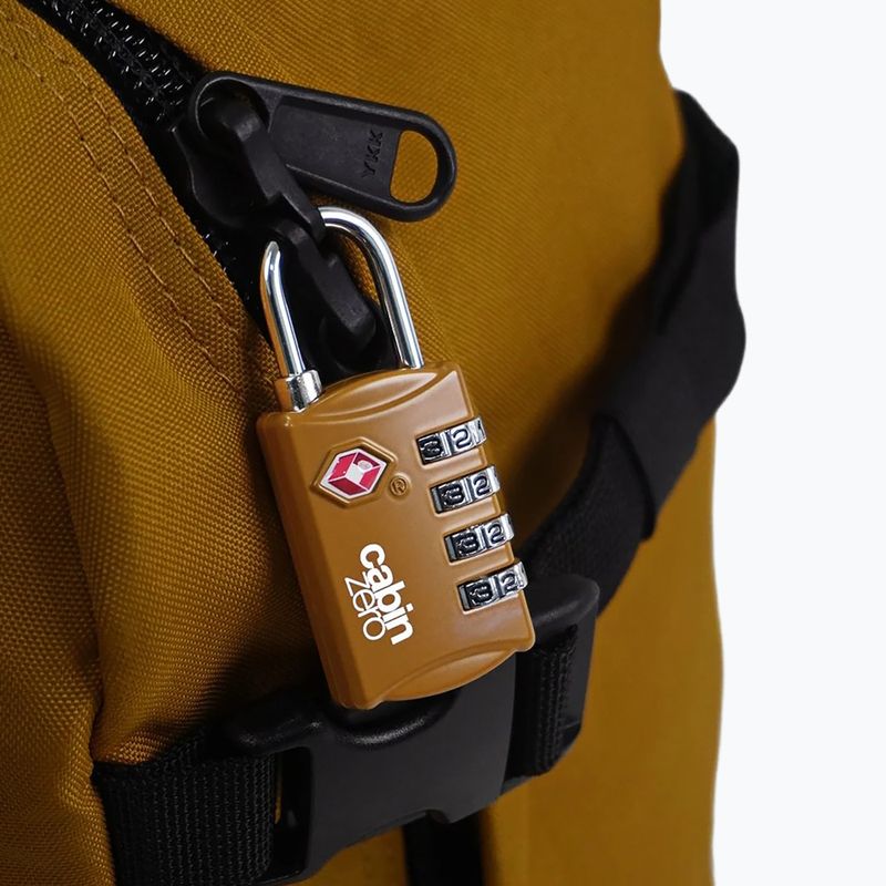 Lacăt CabinZero Travel TSA Lock orange chill 5