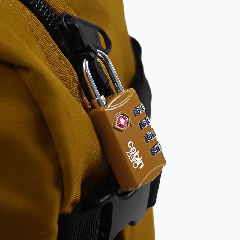 Lacăt CabinZero Travel TSA Lock orange chill 6